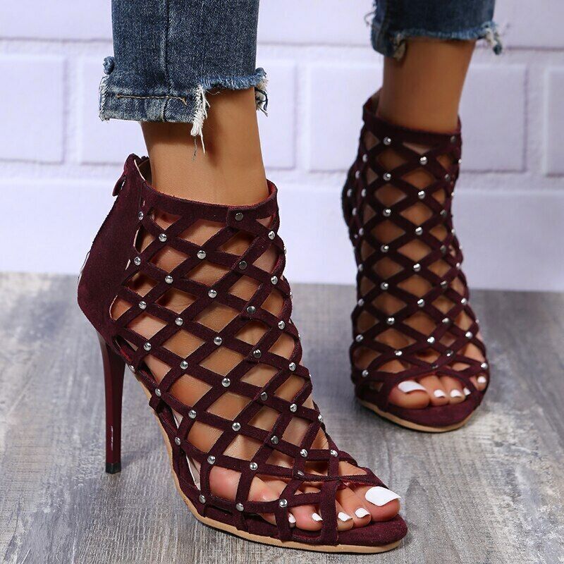 2022 Ladies Gladiator Sandals High Heels Summer top hot | eBay