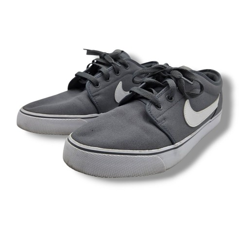 Nike Toki Low Textile Mens 11 Cool Grey 555272-091 Skateboard Sneakers - Picture 4 of 9