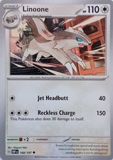 168/197 LINOONE | UNCOMMON | OBSIDIAN FLAMES POKEMON CARD
