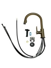 Delta, 9159-CZ-DST, Gold Trinsic Pull Down Kitchen Faucet