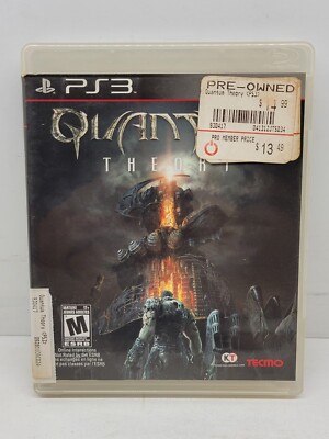 Quantum Theory (Sony PlayStation 3, 2010) PS3 - No Manual - Tested - VG