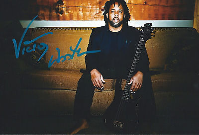 Victor Wooten autographed/signed Music Bass Legend RARE COA LOOK!!