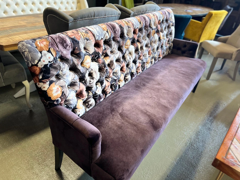 Polsterbank, Bretagne,  Küchenbank , Eckbank , Absolutes Einzelstück , Unikat, - Bild 2 von 4