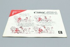 Canon AE-1 Instructions PART 1