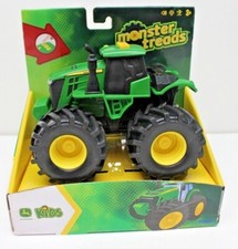 John Deere Kids Monster Treads Electronic Tractor 5.5" x 4.25" #37651 Ages3+ NIP