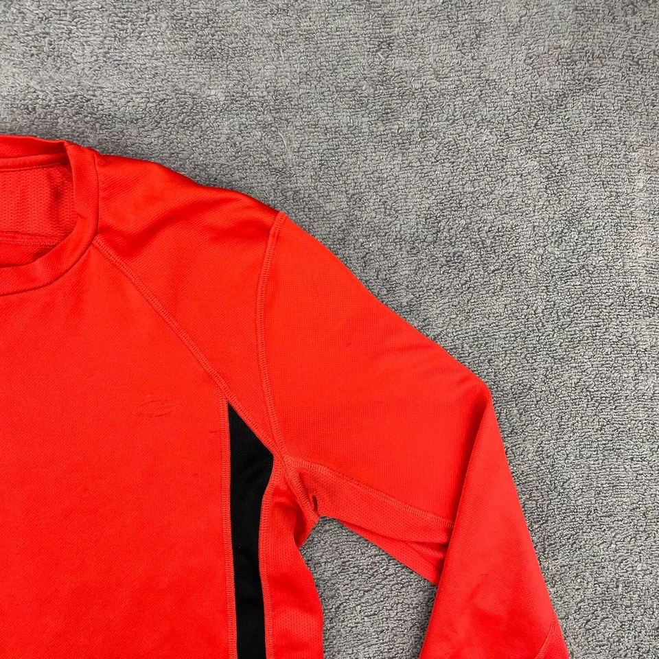 Camisa ajustada de ropa activa C9 By Champion para niños talla pequeña 6-7 roja manga larga Foto 4 de 4