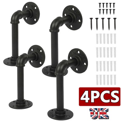 Heavy Duty Floating Shelf Bracket 4-Pack 18 Inch Heavy Duty Shelf ...