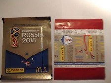 Panini world cup russia 2018 bustina, packet, tüten,pochette RARE MC DO