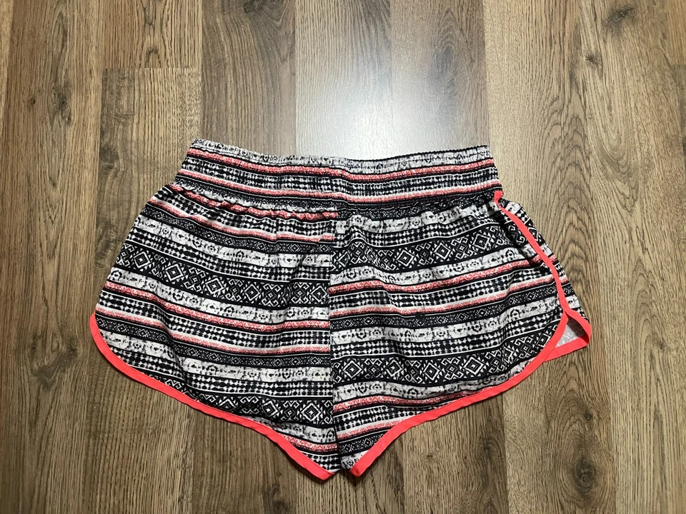 Op Shorts, Women's Size Small, Black White Pink, Pull On, Casual - Image 2 of 4