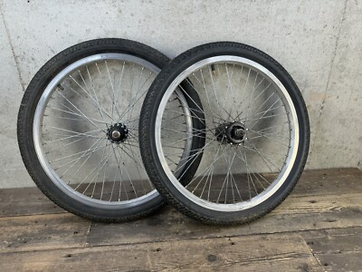 Diamondback 20” Bmx Wheel Set Old Mid School Vintage 48 Diamondback 20” Bmx Wheel Set Old Mid School Vintage 48