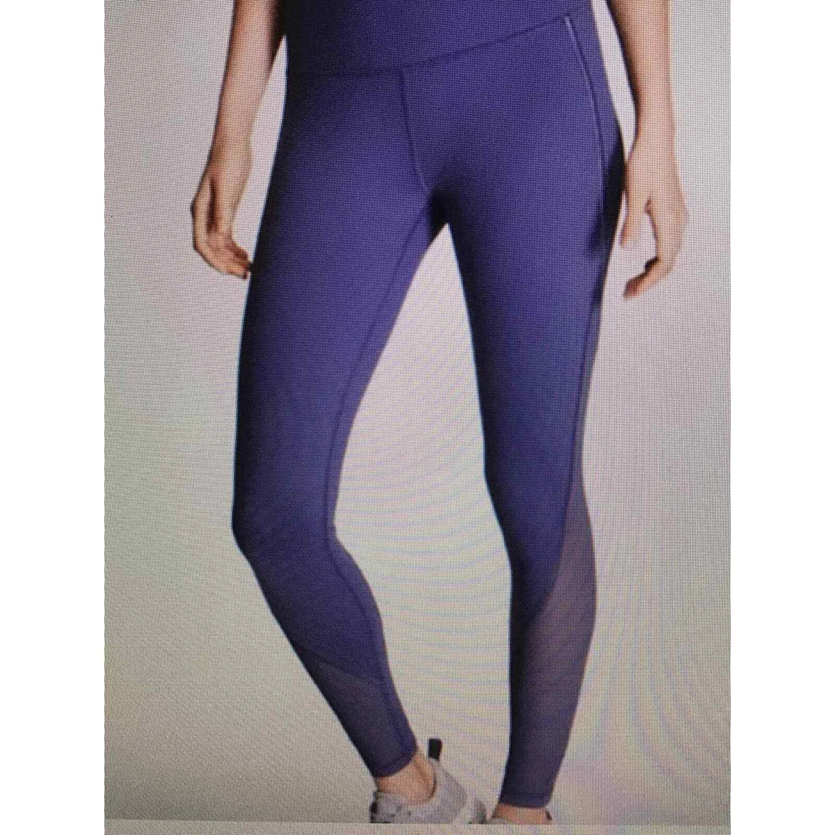 Victoria s Secret sport knockout mesh panel periwinkle leggings
