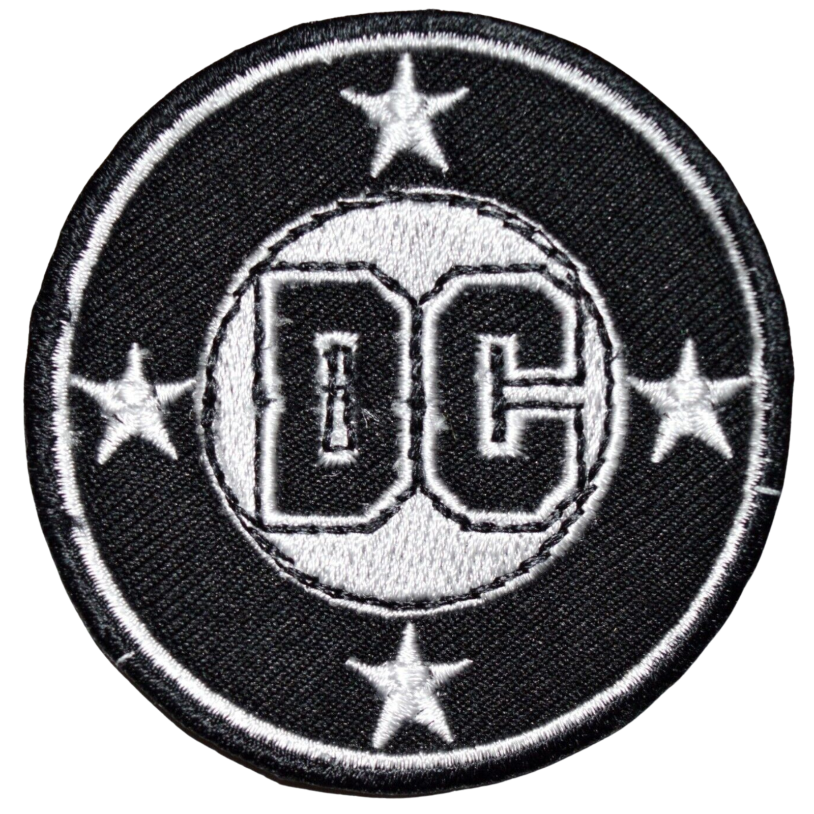 Dollar Sign $$$ Iron On Embroidered Biker Sew On Patch