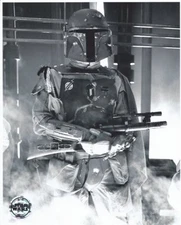 Official Pix Boba Fett 8x10 B&W Licensed Photo Star Wars TESB