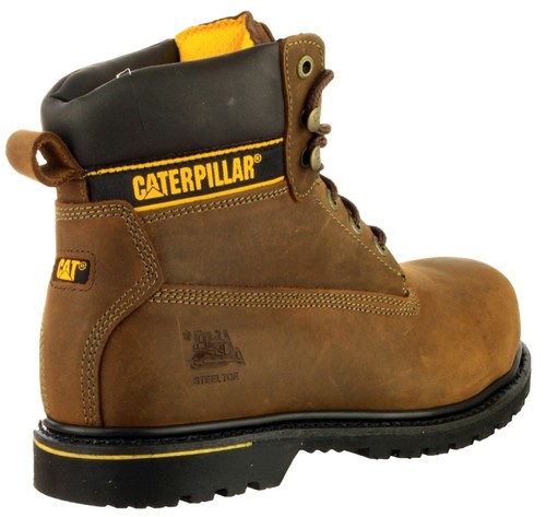 Caterpillar Brown Holton Safety Boots - Picture 2 of 4