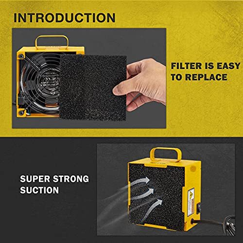 8-Pack Kotto Solder Fume Filter Replacement - Activated Carbon Smoke Absorber
