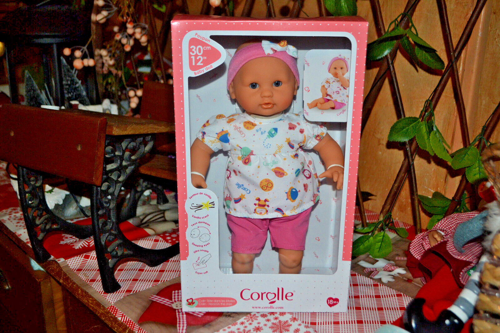 poupee corolle neuve calin tete dans les etoiles nouveaux