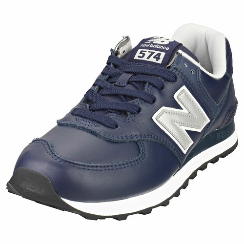 New Balance 574 Mens Navy Silver 