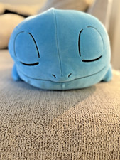Pokemon Squirtle Sleeping Plush - 18-Inch Premium Plush in Sleeping Pose