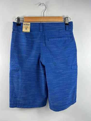 NEW Urban Pipeline Shorts Youth Blue Cargo Pockets Boys Sz 12 Adjustable Waist - Picture 5 of 13