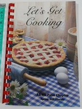 1993 Cookbook ~ Let's Get Cooking ABWA Palm Chapter spring hill PB