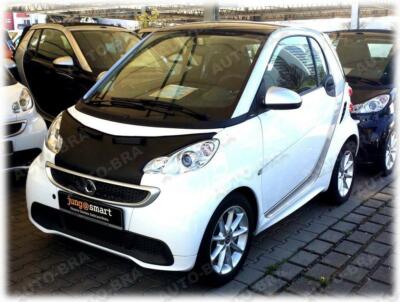 Car Bra Compatible with Smart Fortwo W451 2007-2015 Bonnet Bra Stone Chip Protection