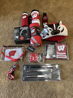 Wisconsin Badger Fan Pack 11 Items