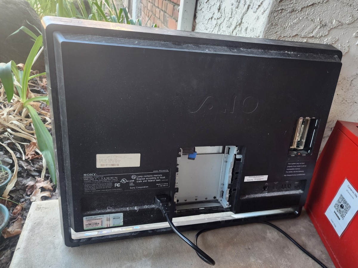 SONY VAIO PCV-A1111L Monitor Desktop Computer | eBay