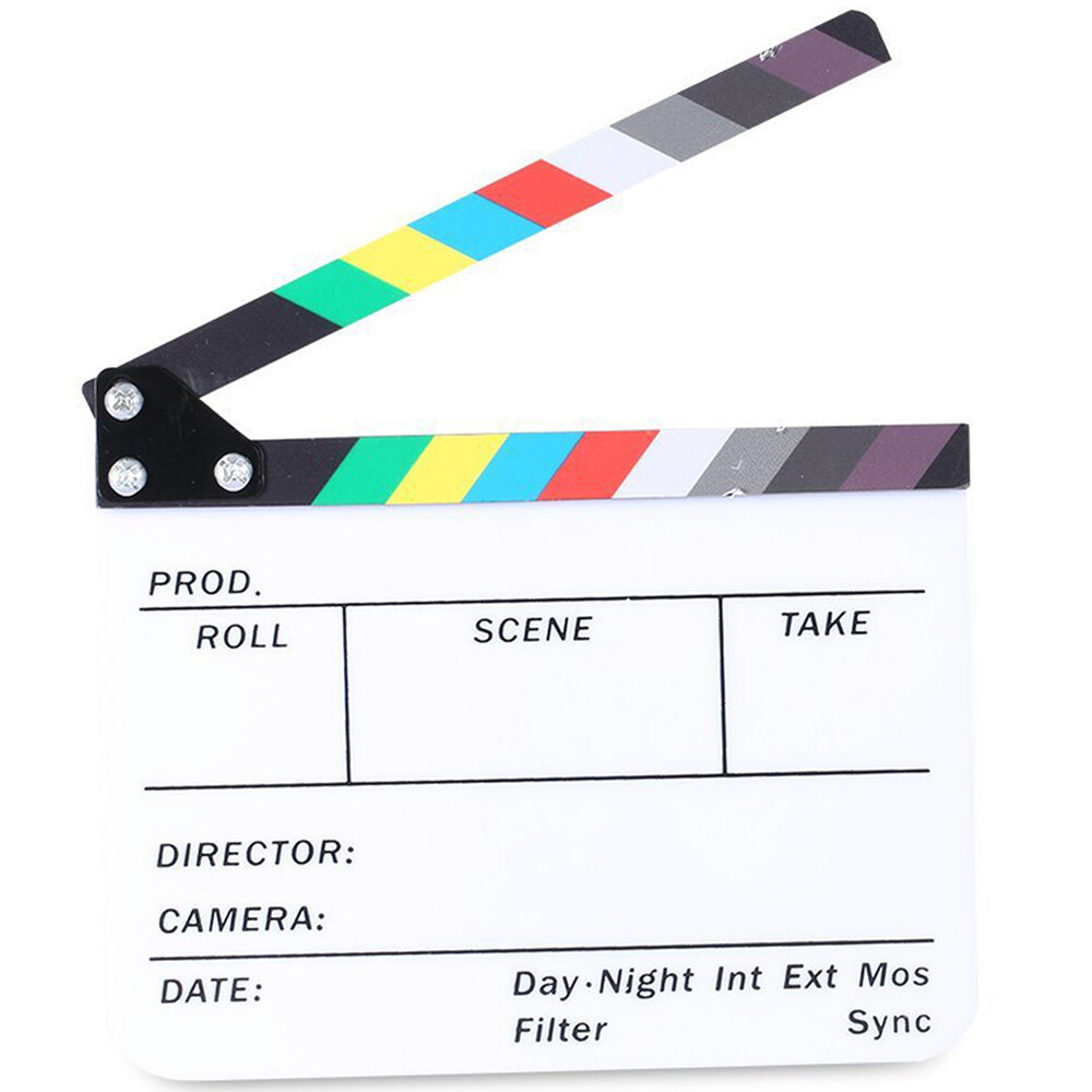 Movie Slate Clapper Clip Art