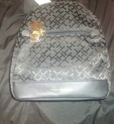 NWT Tommy Hilfiger Quilted Backpack NWT Tommy Hilfiger Medium Quilted Backpack Green | eBay main image 4