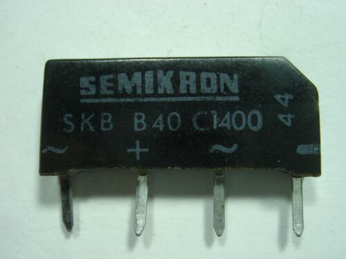 B40C1400 sil Bridges Rectifier 1,4A 40V #12-670