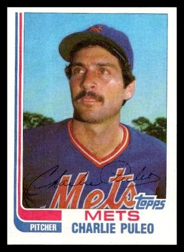 1982 Topps Traded #94T Charlie Puleo New York Mets Baseball card - Picture 1 of 2