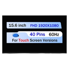 New 15.6" FHD for Dell Precision 15 3561 LED LCD Touch Screen Replacement 40 Pin
