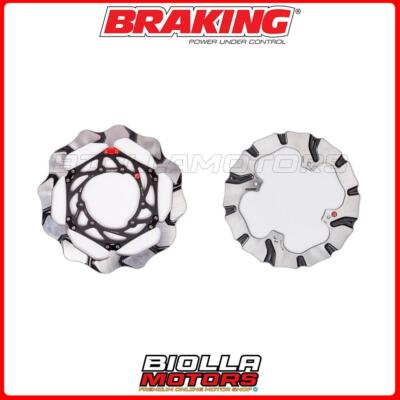 SATZ BREMSSCHEIBEN BRAKING HONDA CRF X 250 2005 - VORNE + HINTEN [WAVE FL