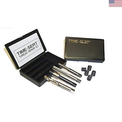Premium M10x1.5 Thread Repair Kit with 5 Inserts - High-Speed Steel Construction