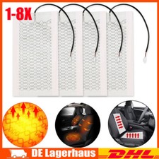 Neu KFZ Carbon Sitzheizung Universal Heizmatten Nachrüstsatz 12V für PKW LKW BUS