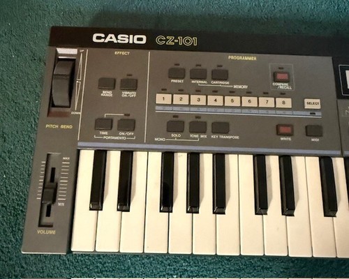 Casio CZ-101 Digital Keyboard Synthesizer Tested Working SEE VIDEO - Picture 14 of 24