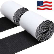 Strong Sticky Back Hook and Loop Tape 4.4in x 7ft Heavy Duty