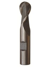 Casafoyer 1/2" X 1/2" HSS 2 Flute Single End Ball End Mill, , DWCT1118 - (Pac...