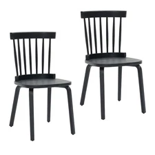 Set of 2 Kitchen Dining Chair Side Chair Farmhouse Modern Living Room Restaurant
