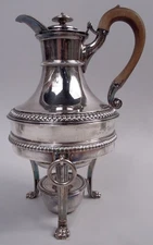 Matthew Boulton Coffeepot Georgian Neoclassical Biggin English Sterling Silver
