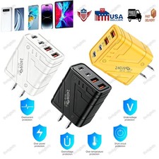 240W Supe Fast Charging USB Type C Wall Charger For Samsung iPhone Android Phone