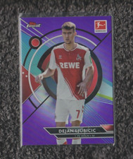 2022-23 Topps Finest Bundesliga Dejan Ljubicic Purple REF 243/250