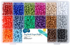 Hello Hobby - Primary Color Pony Bead Box - 2300 Pieces - USHH6477