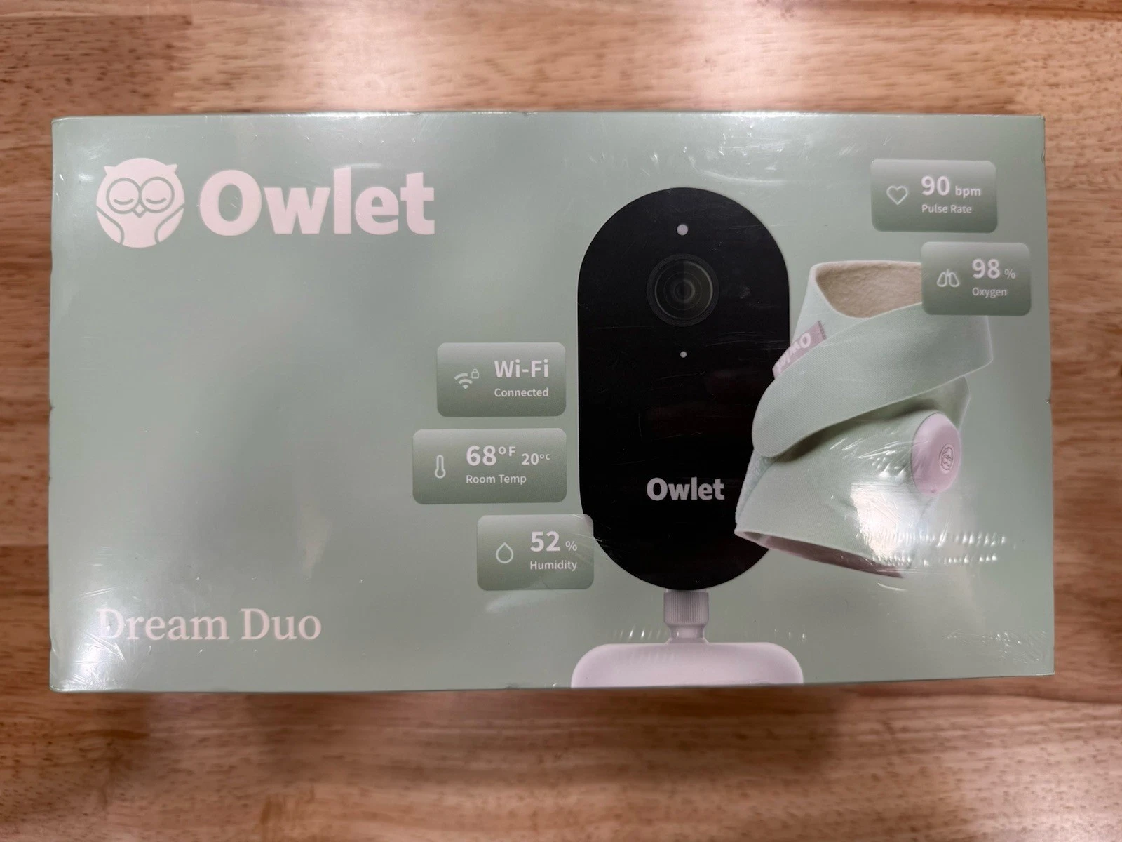 OWLET DREAM DUO GEN 3 ALL-IN-ONE SMART BABY MONITOR SOCKS & CAM- BRAND NEW.
Opens in a new window or