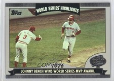 2004 Topps World Series Highlights Johnny Bench #WS-JB HOF 0qn