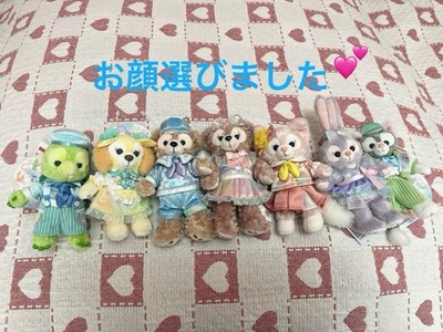 Tokyo DisneySea Plush Badge Set Colorful happiness Friendship Duffy 20th japan