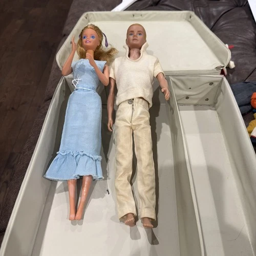 Huge Lot Of Early 1960’s Barbie And Ken With Tons Of Accessories Must Look 👀👀