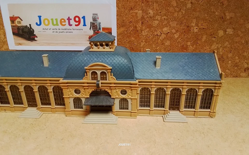 VOLLMER ECHELLE N. REF 7506. MAQUETTE GARE DE BAHNHOF. A REPRENDRE - Photo 2/4
