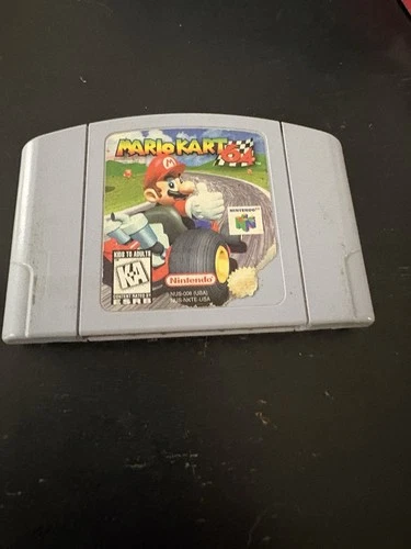 Mario Kart 64 N64 Original Cartridge – Authentic Nintendo 64 Game - Untested