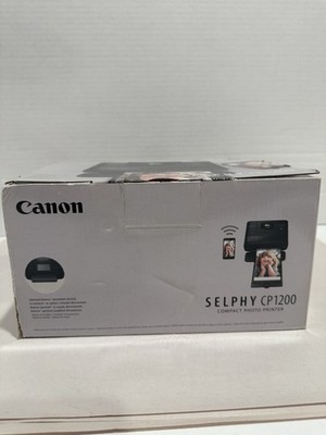 Canon Selphy CP1200 Portable Compact Photo Center with Ink and